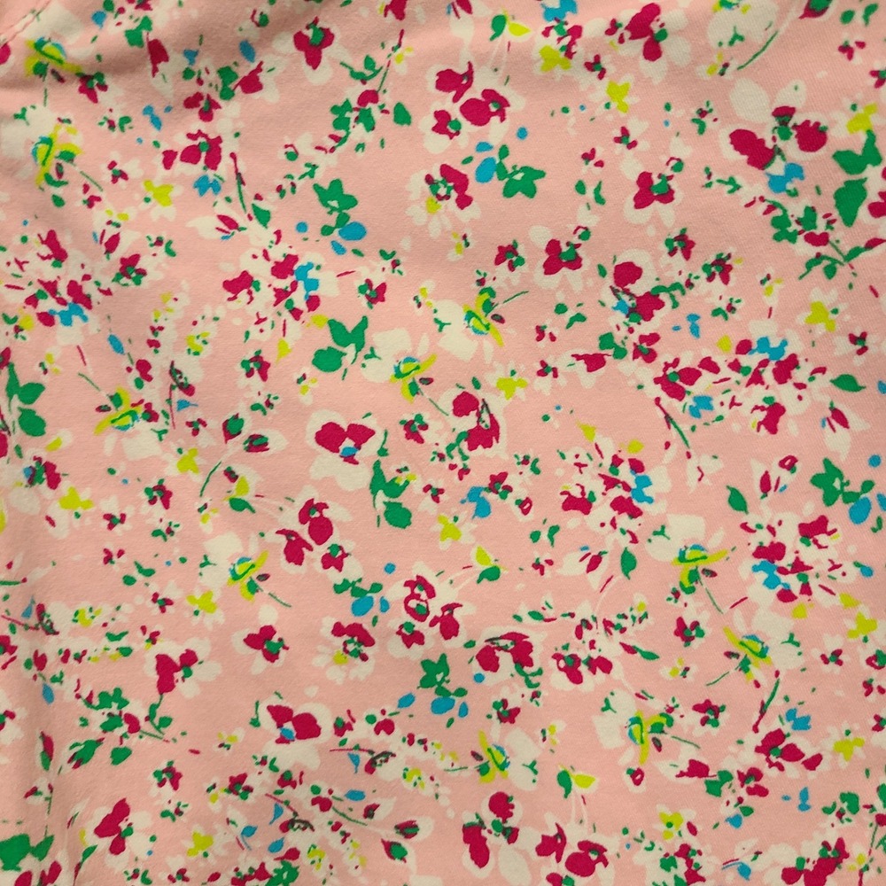 Crown & Ivy Libby Flowers Pink Floral High Rise Skinny Jeans Womens 8 NWT - Picture 3 of 14